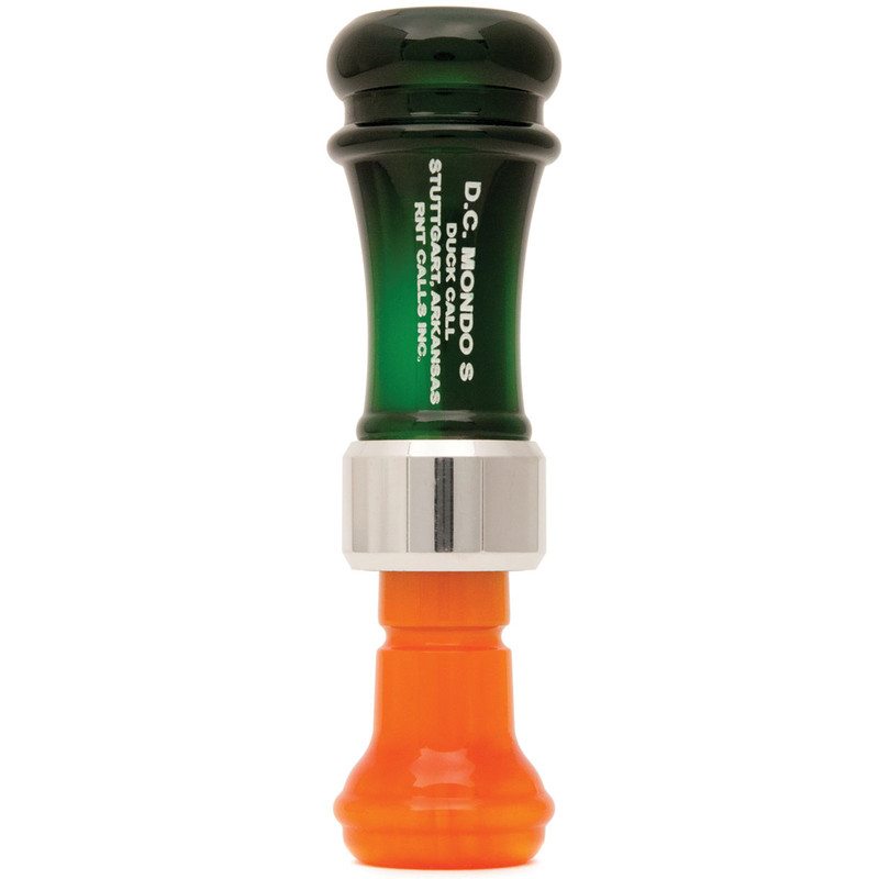 RNT Mondo S Short Barrel Single Reed Duck Call in Boots On Color